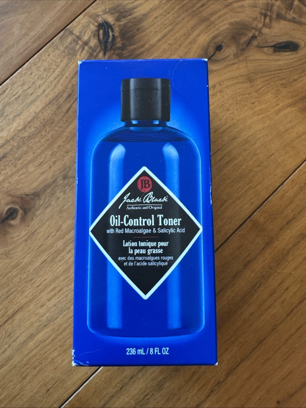 NEW JACK BLACK Oil Control Toner w/ Red Macroalgae & Salicylic Acid 8 Fl Oz